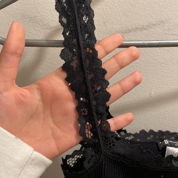 Zara Lace ribbed bodysuit - Picture 2 of 3
